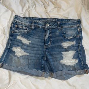 American eagle jean shorts